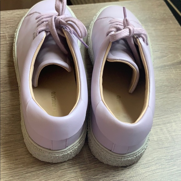 SOLD X Axel Arigato Lilac Leather Sneakers - Picture 4 of 5